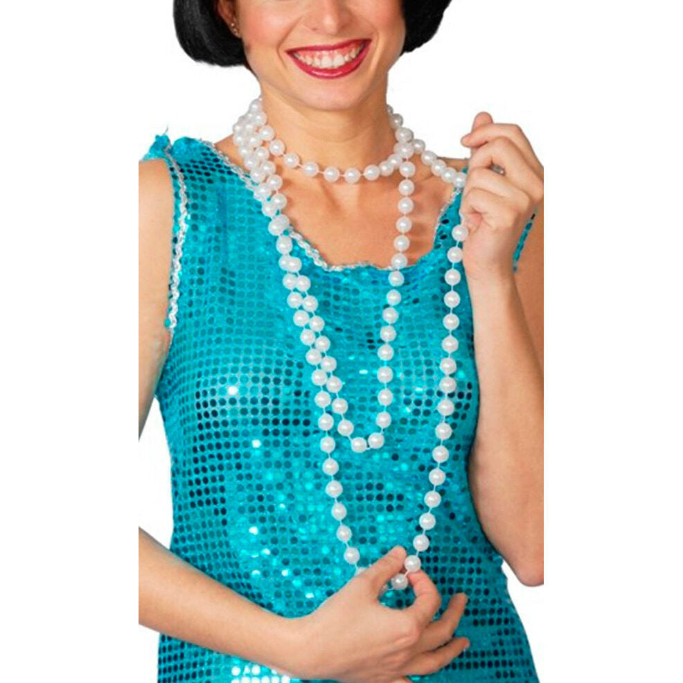 Collar Perlas Largo | Don Disfraz