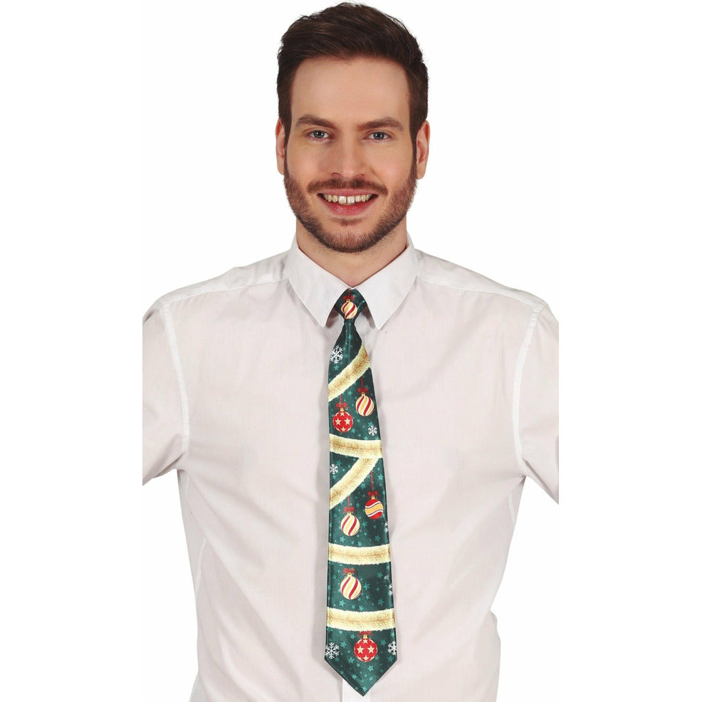 Corbata de Navidad Verde | Don Disfraz