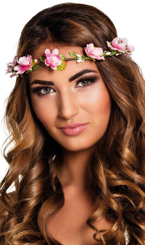 Haarkranz Blumen Rosen