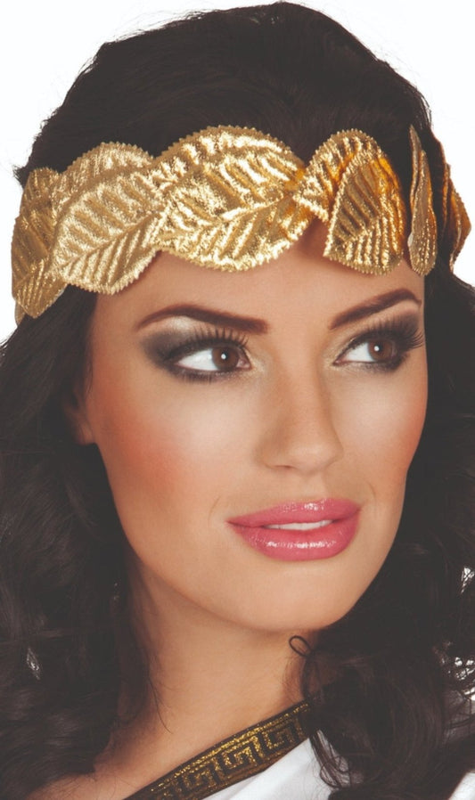 Lorbeer Krone golden