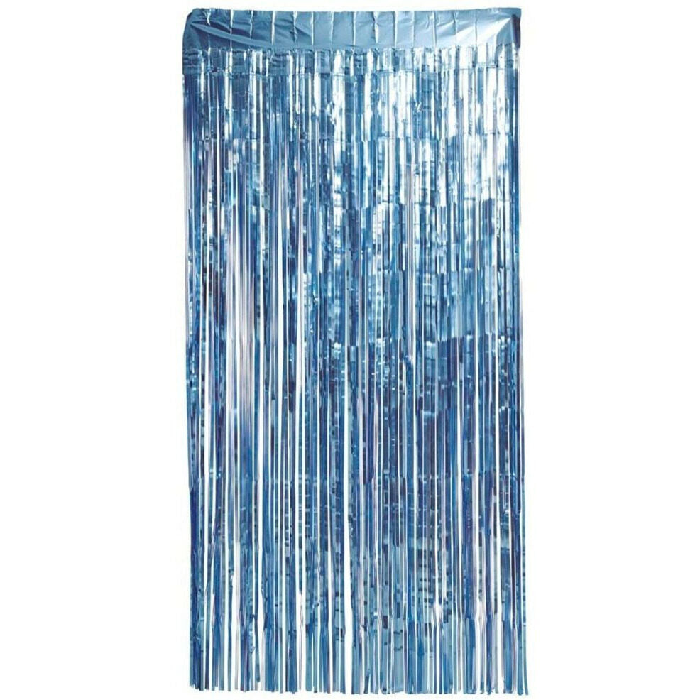 Cortina Azul Decoración | Don Disfraz