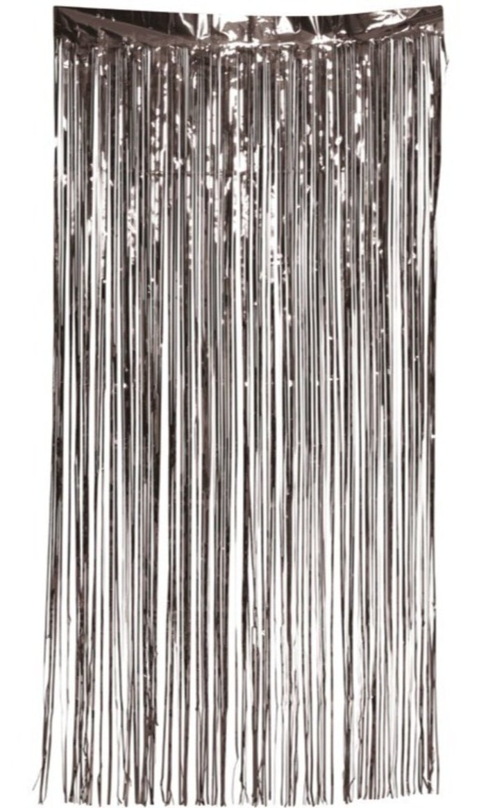 Deko Türvorhang Silber