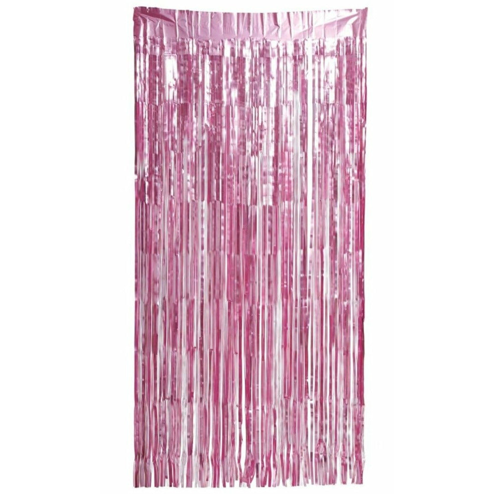 Cortina Rosa Decoración | Don Disfraz