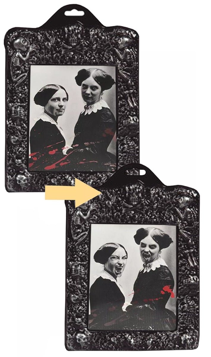 Horror Bild Geschwister klein