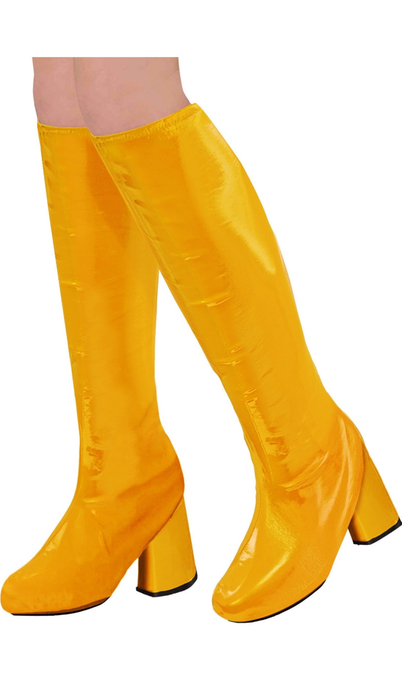 Glanz Orange Stiefelüberzieher