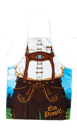 Schürze mit bayrischem Jungen