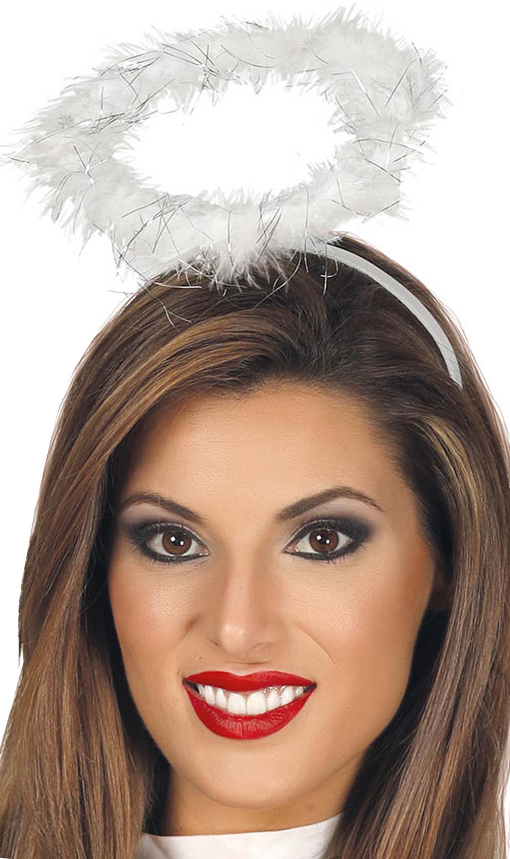Haarreif mit weißem Engel