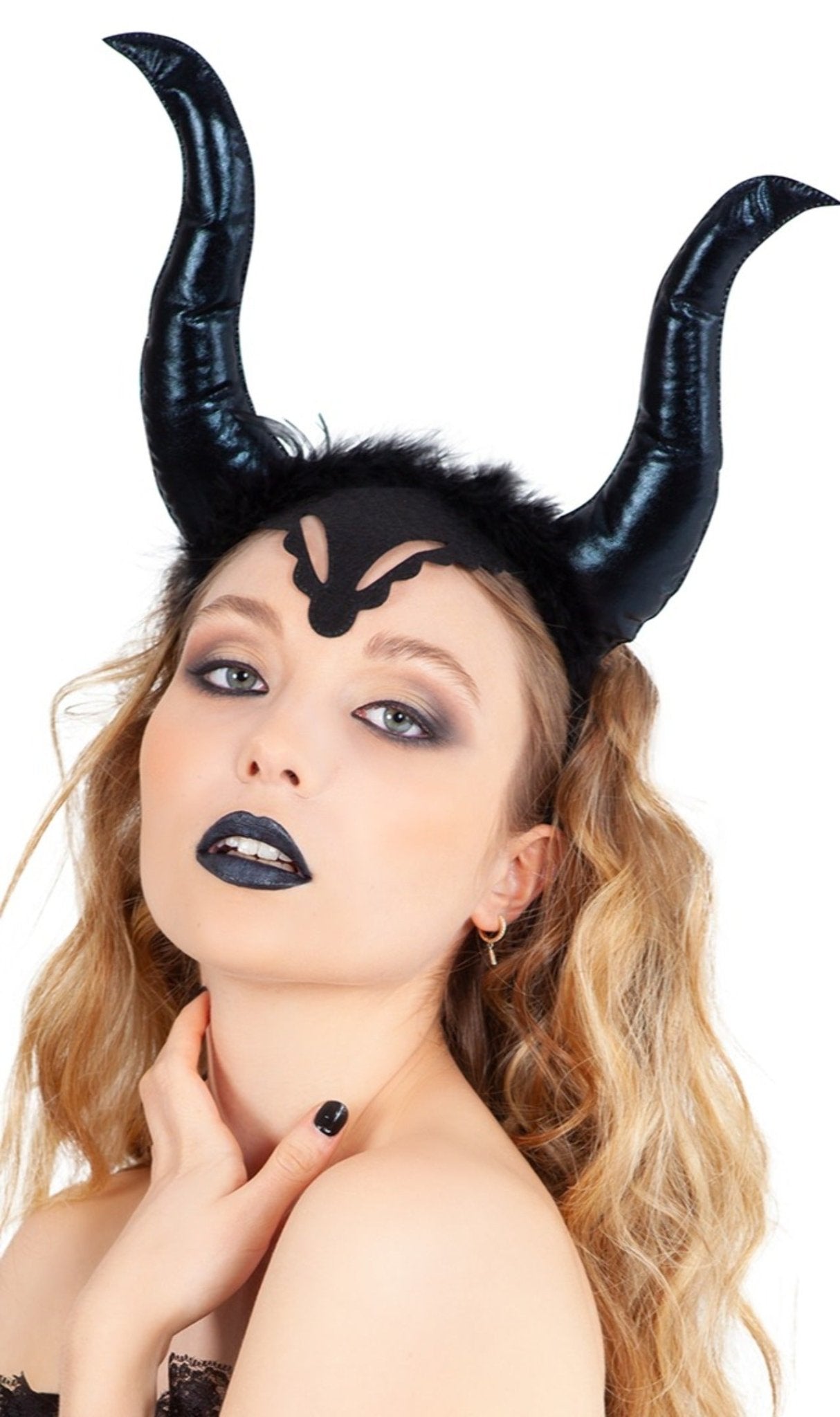 Haarreif Maleficent Hörner
