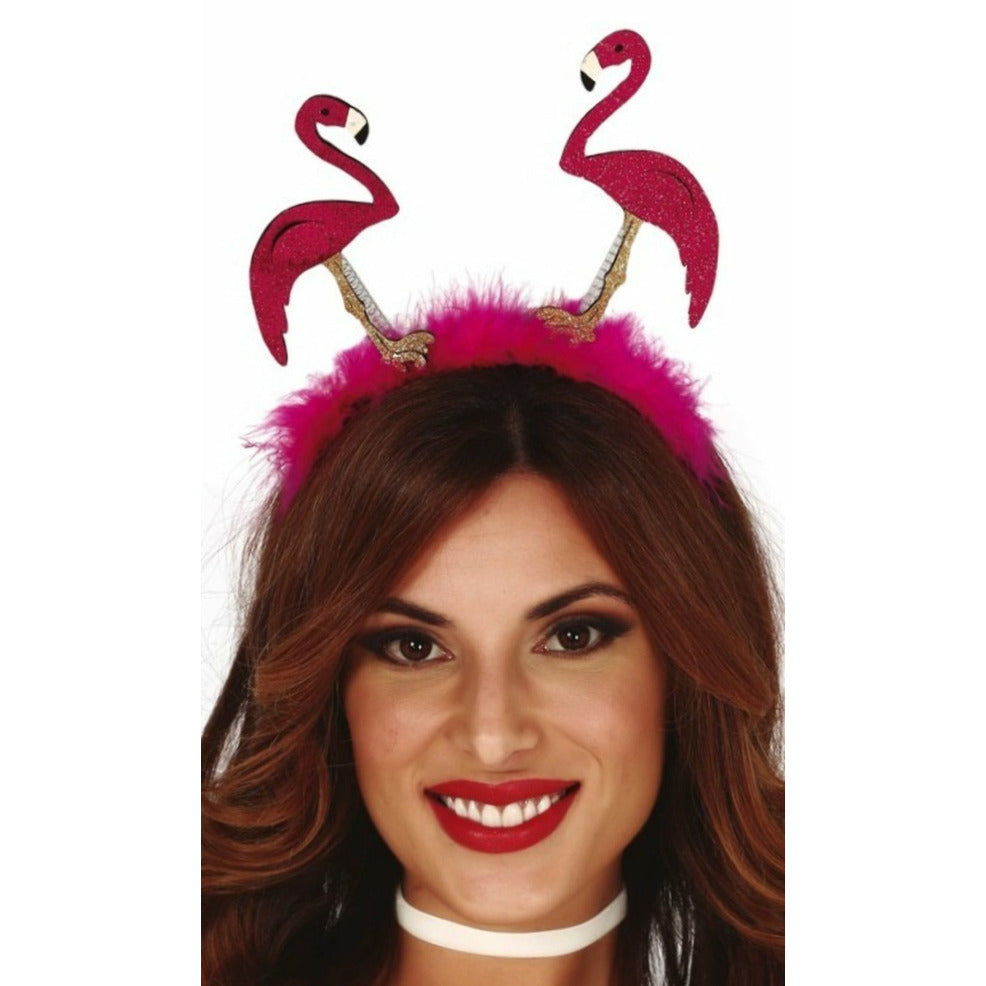 Diadema de Flamencos Glitter | Don Disfraz