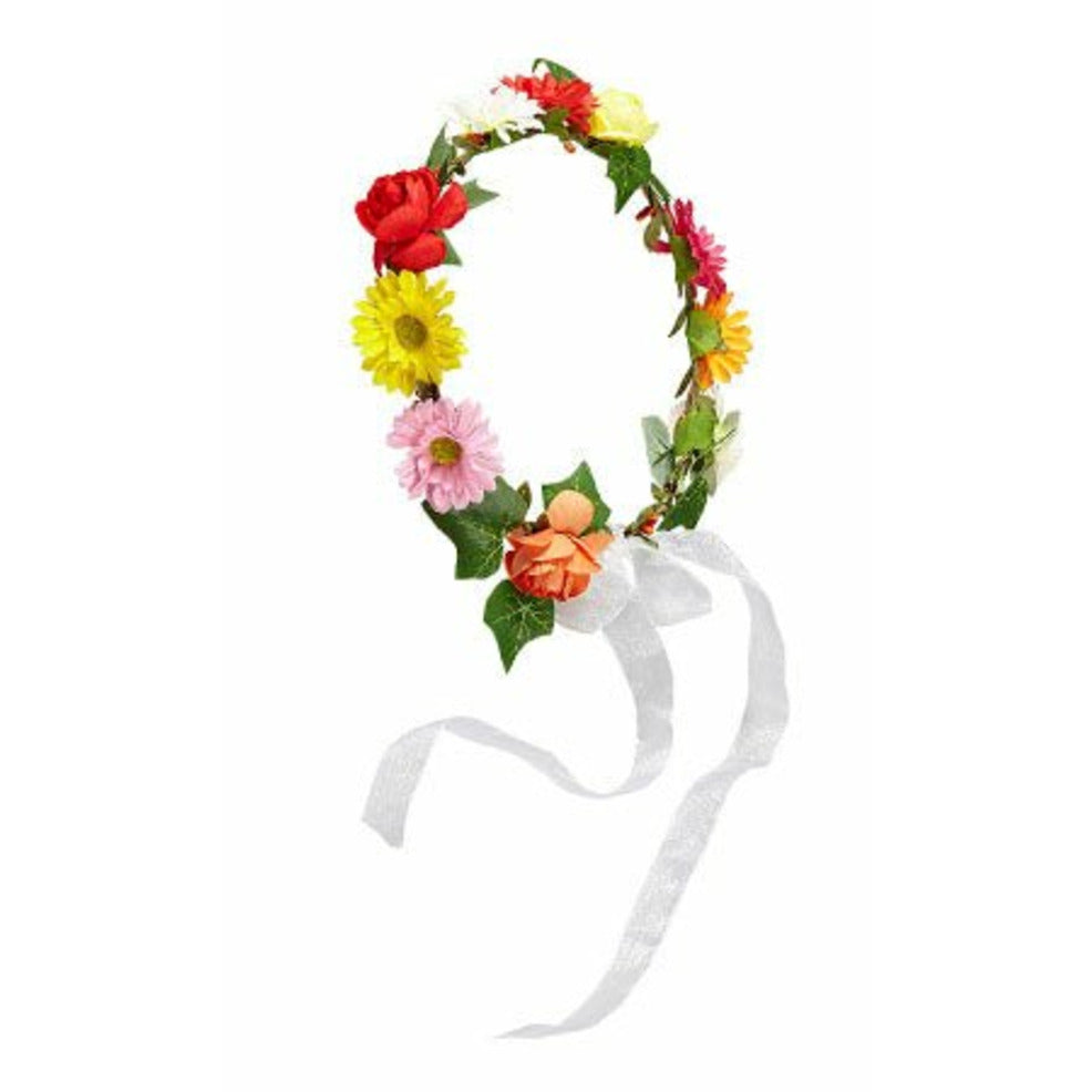 Diadema Flores Cinta | Don Disfraz