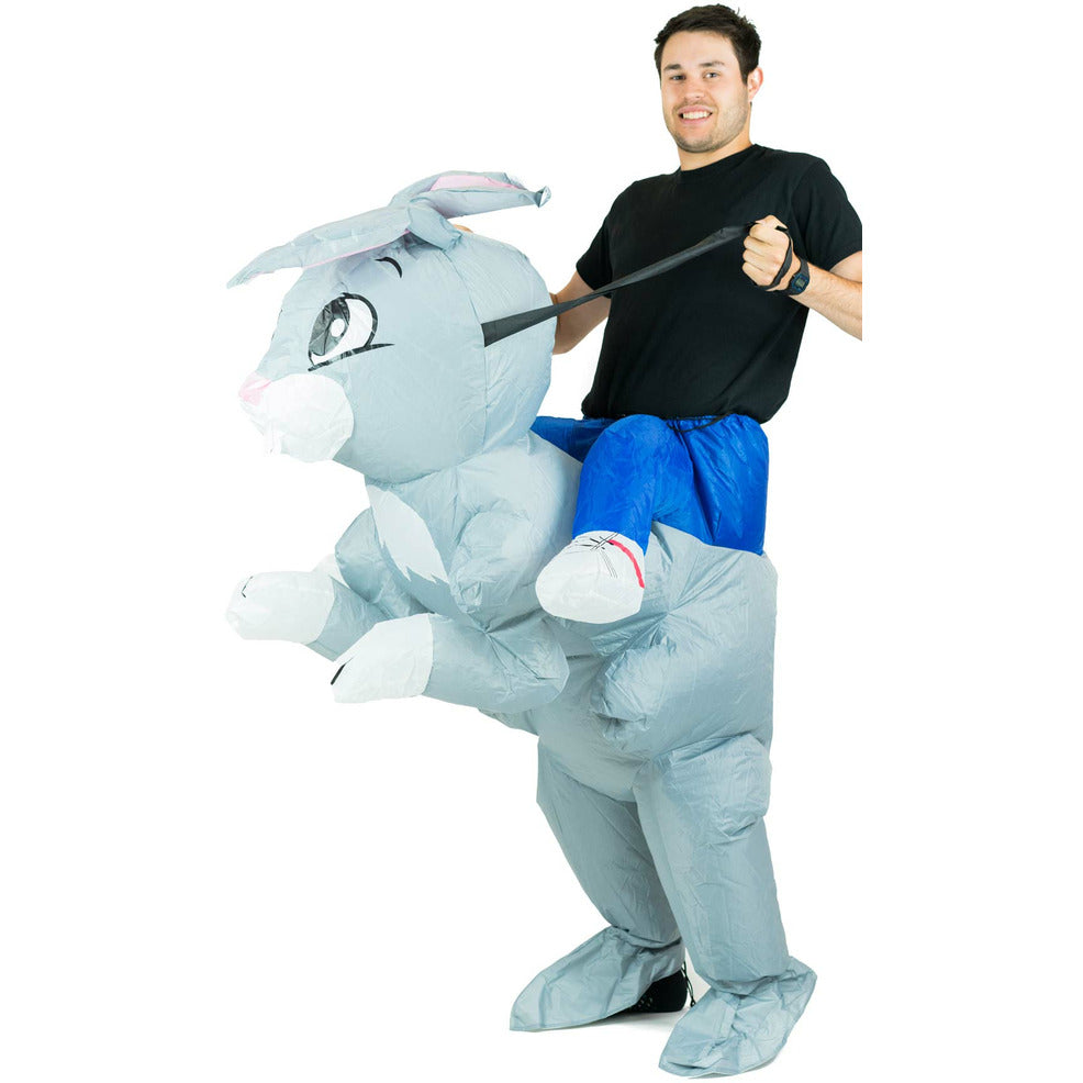 Disfraz a Hombros de Conejo Hinchable para adulto | Don Disfraz