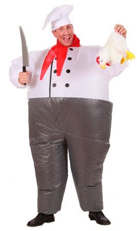 Disfraz Hinchable de Cocinero para adulto I Don Disfraz