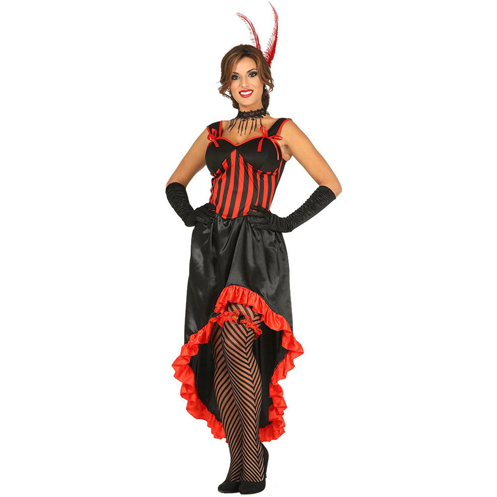 Disfraz de Cabaret Rayas para mujer | Don Disfraz