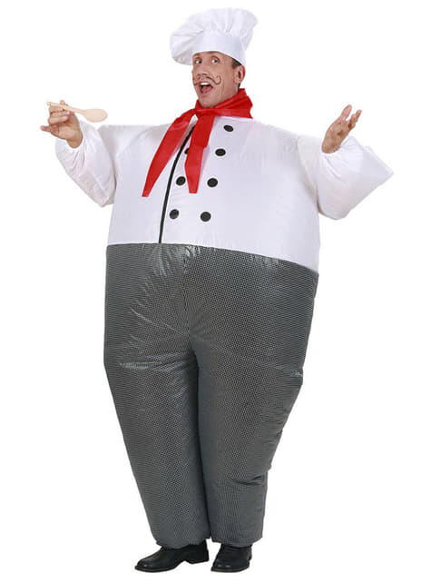 Disfraz Hinchable de Cocinero para adulto I Don Disfraz