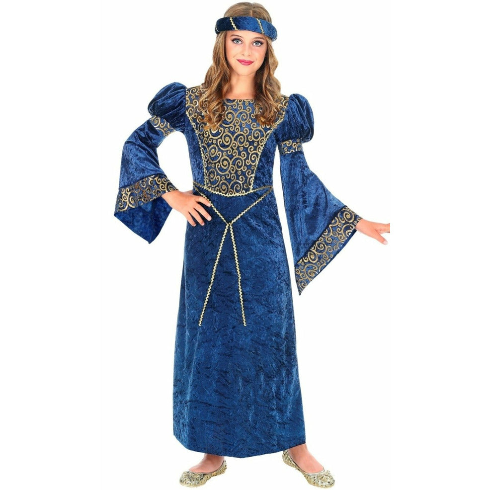Disfraz de Dama Medieval Davinia para niña | Don Disfraz