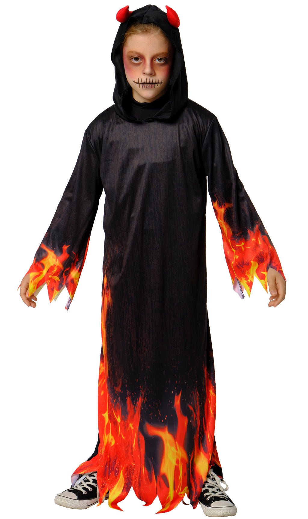 Disfraz de Diablo Fuego para niño I Don Disfraz