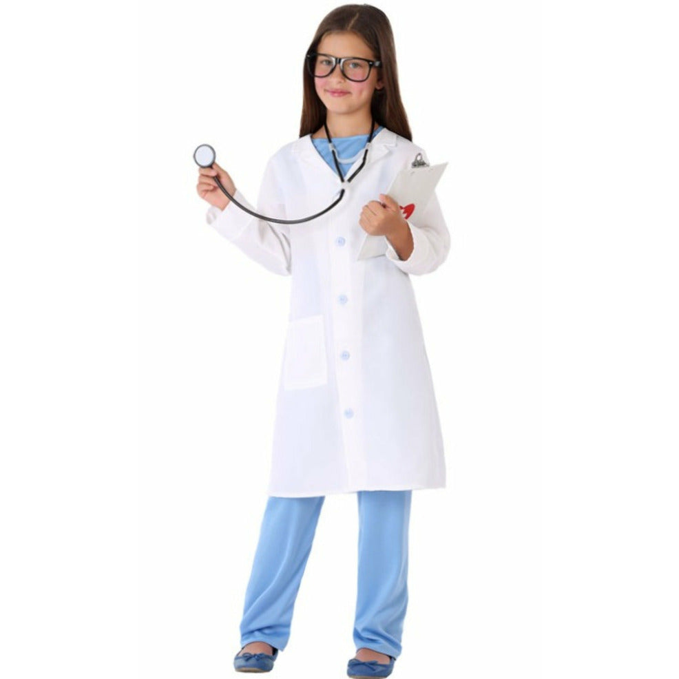 Disfraz de Doctora con Bata para infantil | Don Disfraz