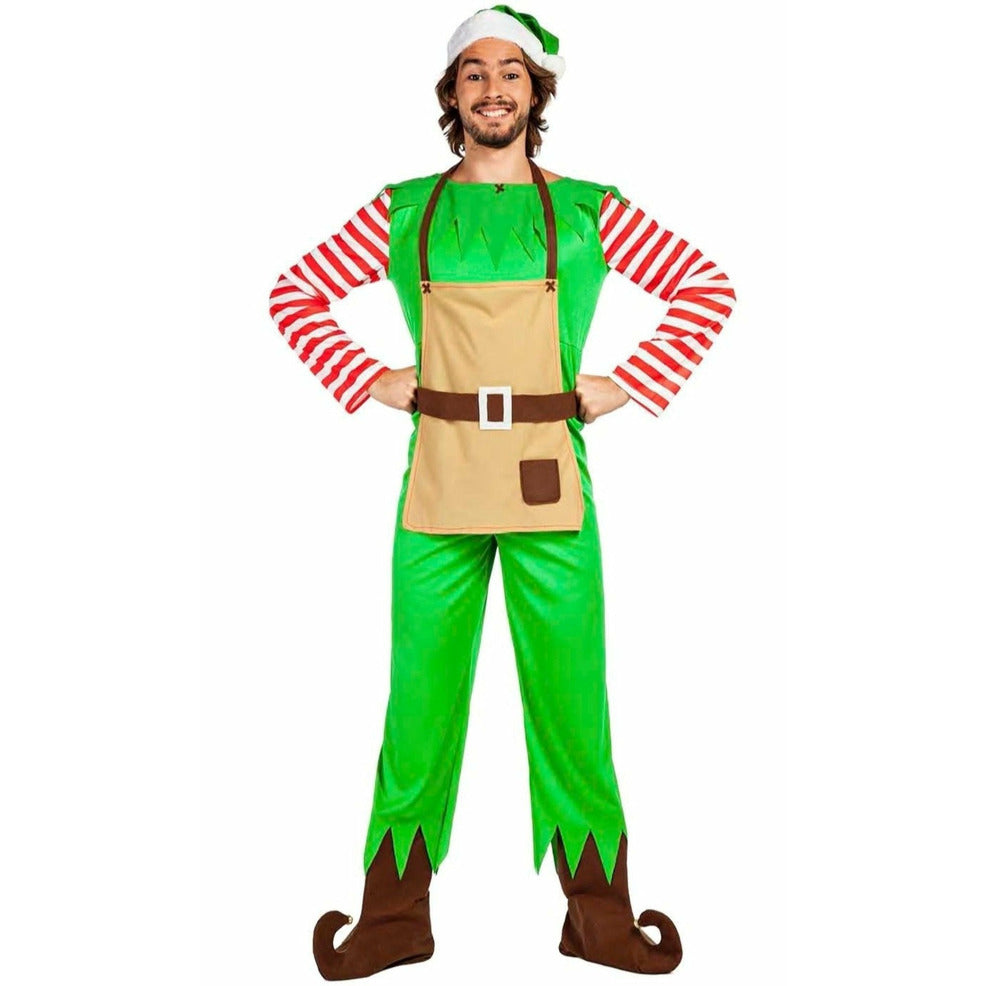 Disfraz de Elfo Claus para hombre | Don Disfraz