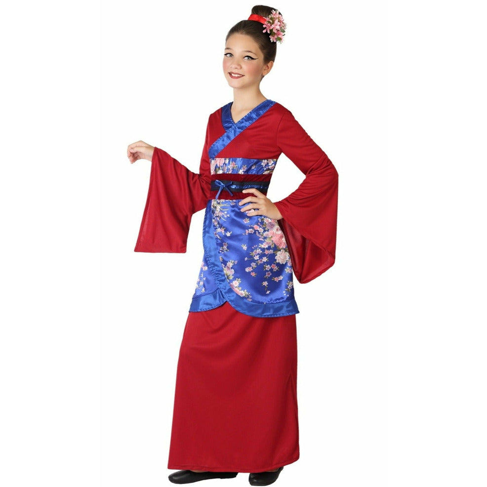 Disfraz de Geisha Masako para niña | Don Disfraz