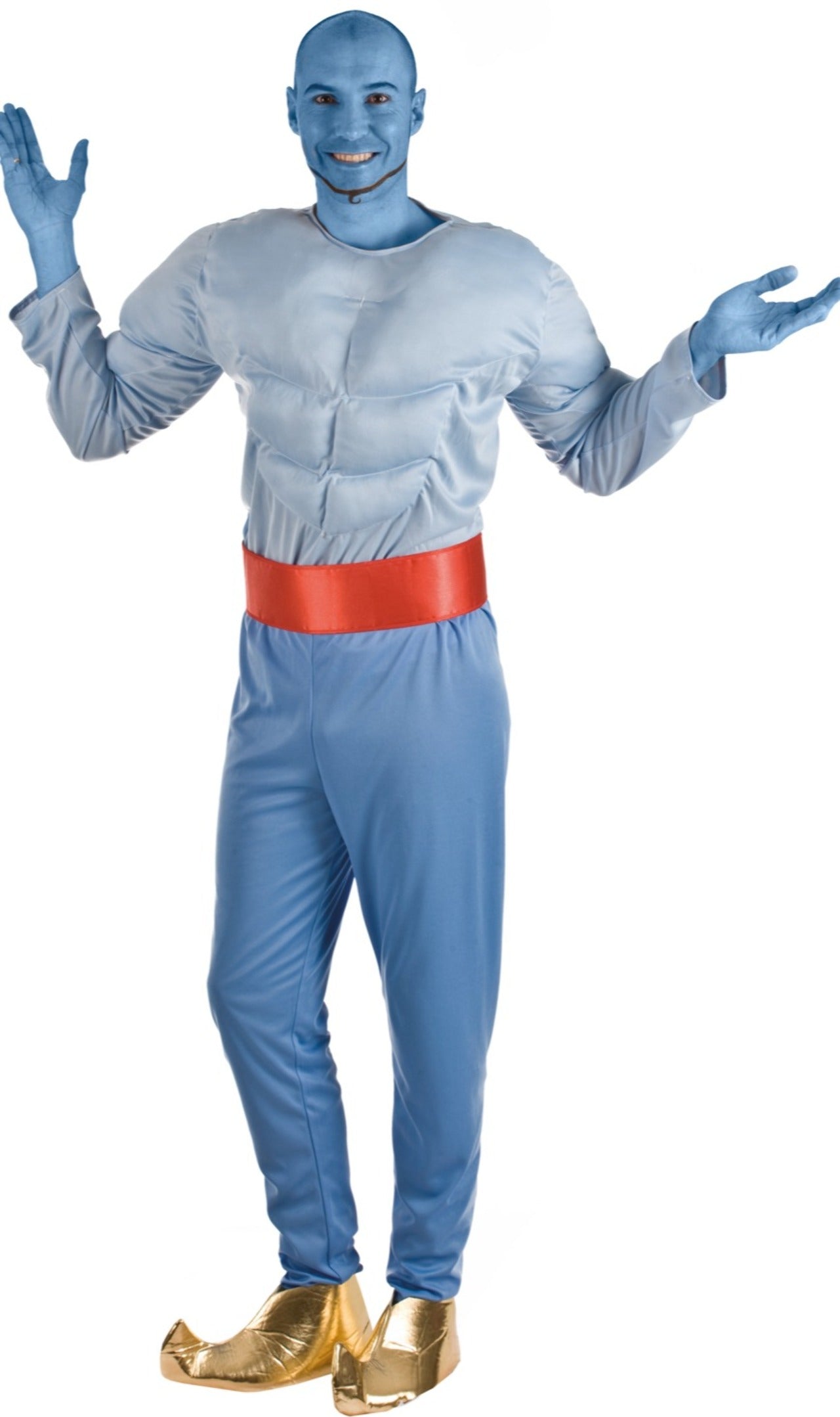 Disfraz de Genio de los Deseos para hombre I Don Disfraz