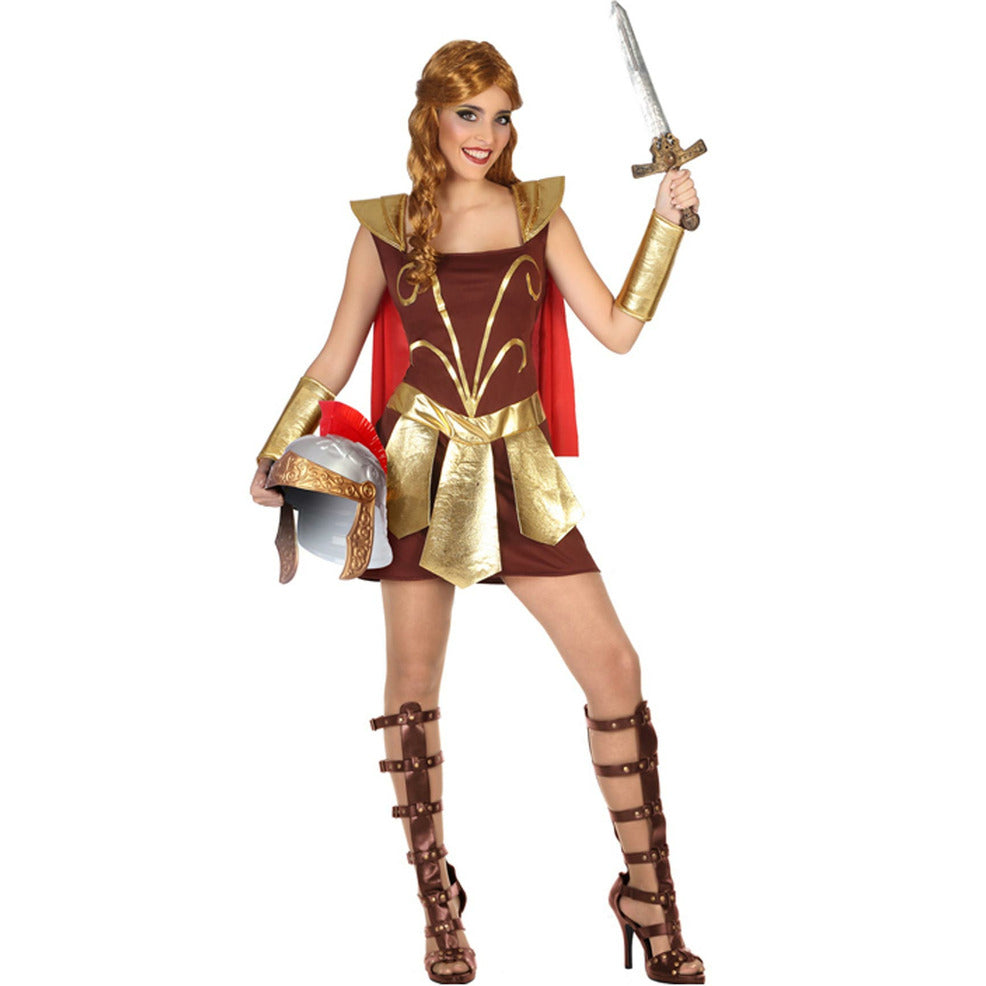 Disfraz de Gladiadora Capa para mujer | Don Disfraz