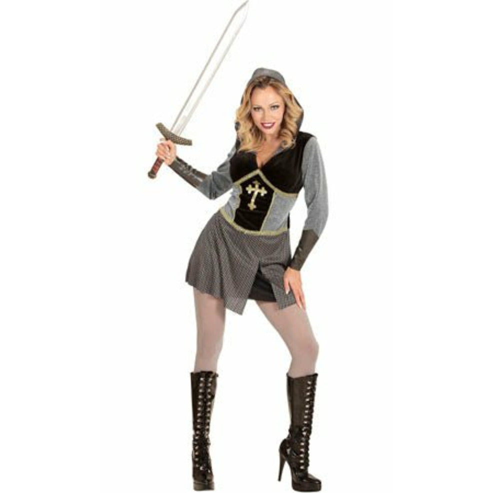 Disfraz de Guerrera Medieval Capucha para mujer | Don Disfraz