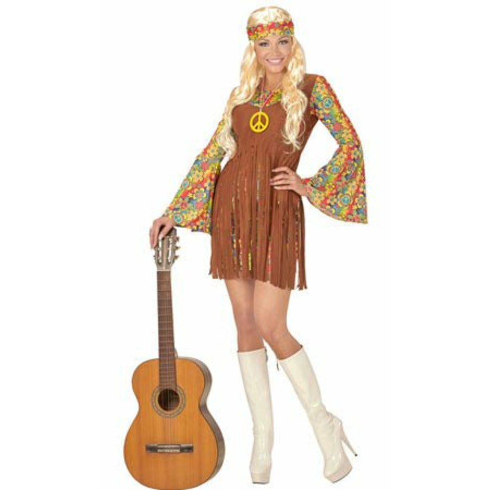 Disfraz de Hippie Paz para mujer | Don Disfraz