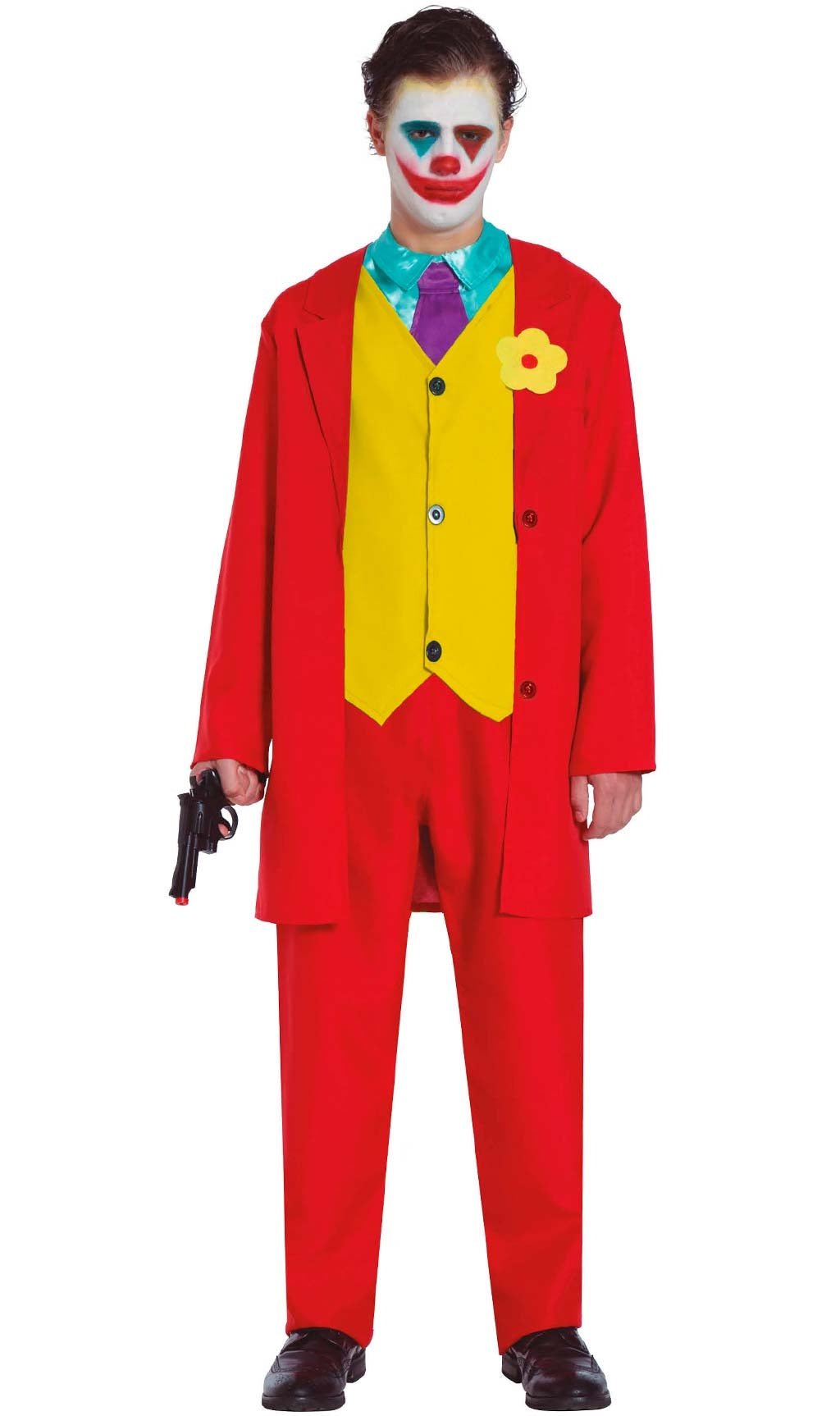 Disfraz de Joker Rojo para adolescente | Don Disfraz