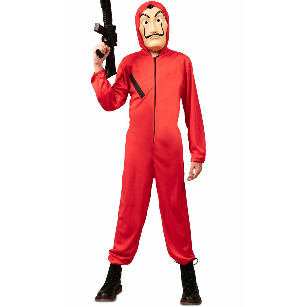Disfraz de Ladrón de La Casa de Papel™ infantil | Don Disfraz
