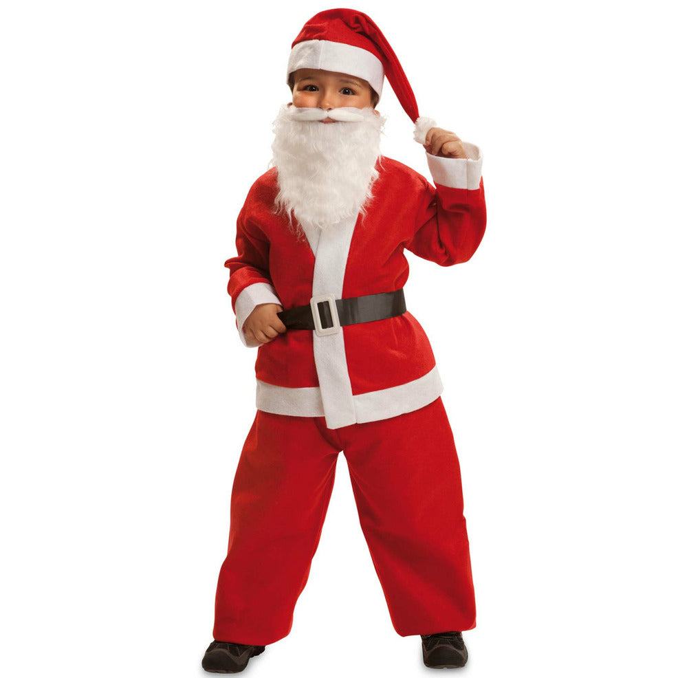 Disfraz de Papá Noel Franela para bebé | Don Disfraz