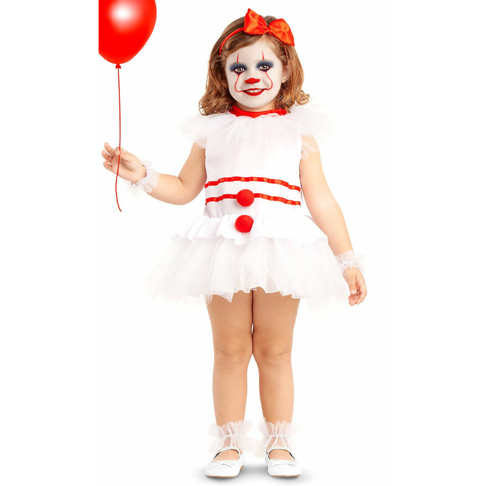 Disfraz de Payaso Aterrador para bebé | Don Disfraz
