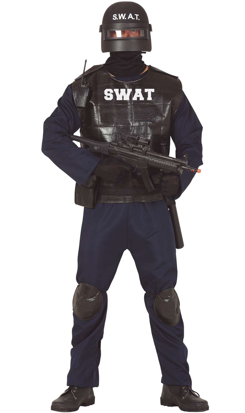 Komplettes SWAT Kostüm für Kinder