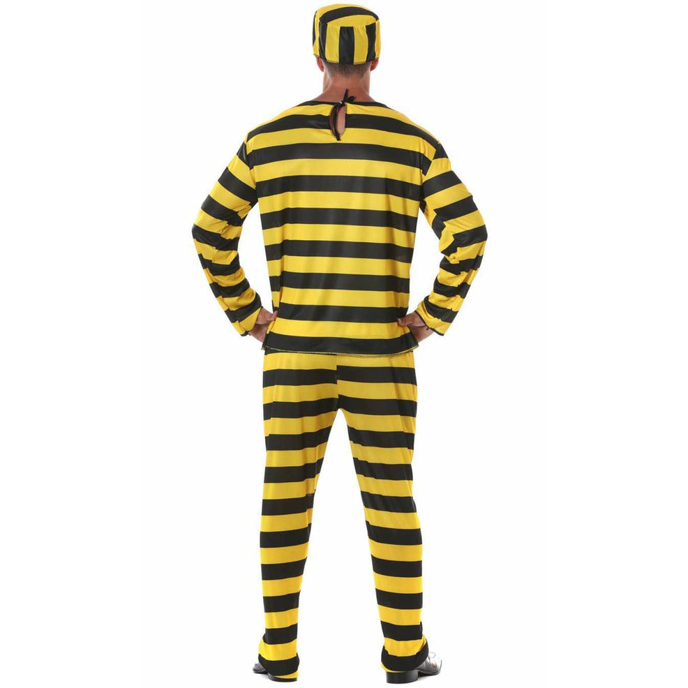 Disfraz de Prisionero Amarillo para adulto | Don Disfraz