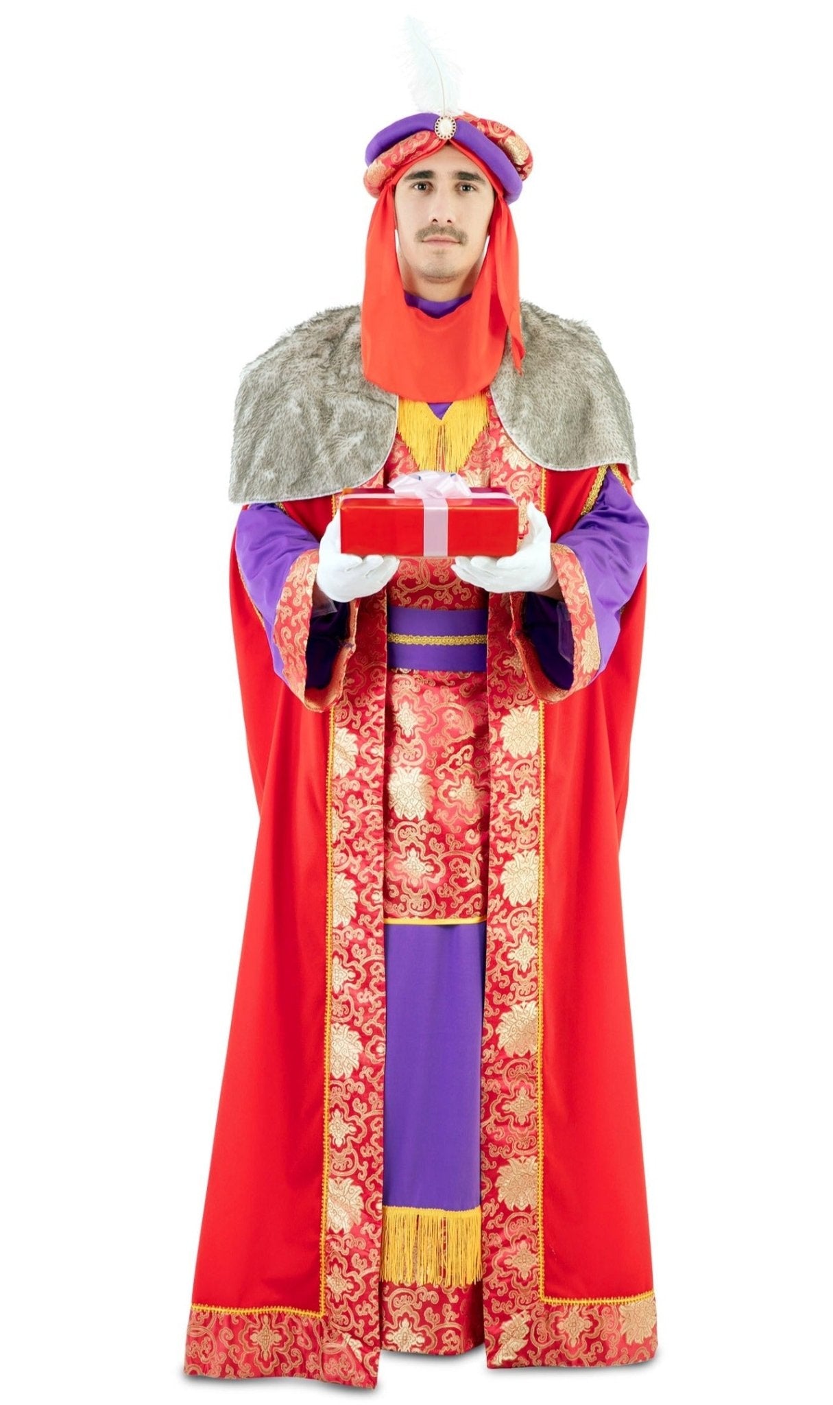 Disfraz de Rey Mago Baltasar Lux para adulto I Don Disfraz