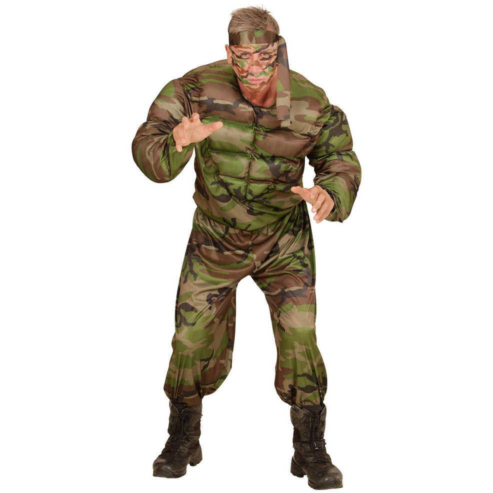 Disfraz de Soldado Musculoso para hombre | Don Disfraz