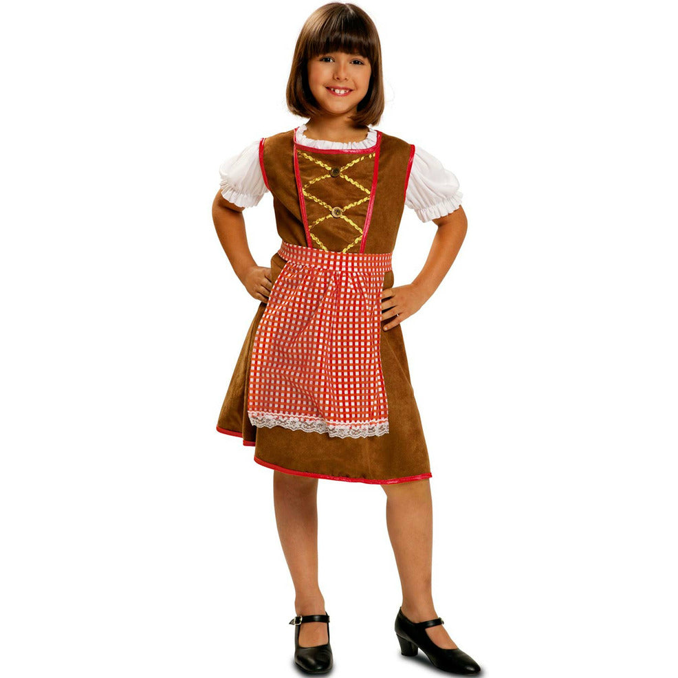 Disfraz de Tirolesa Ingrid para niña | Don Disfraz