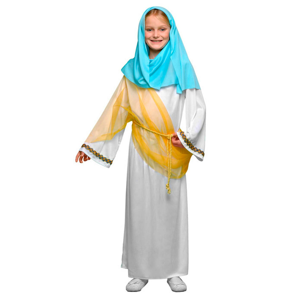 Disfraz de Virgen Blanca para niña | Don Disfraz