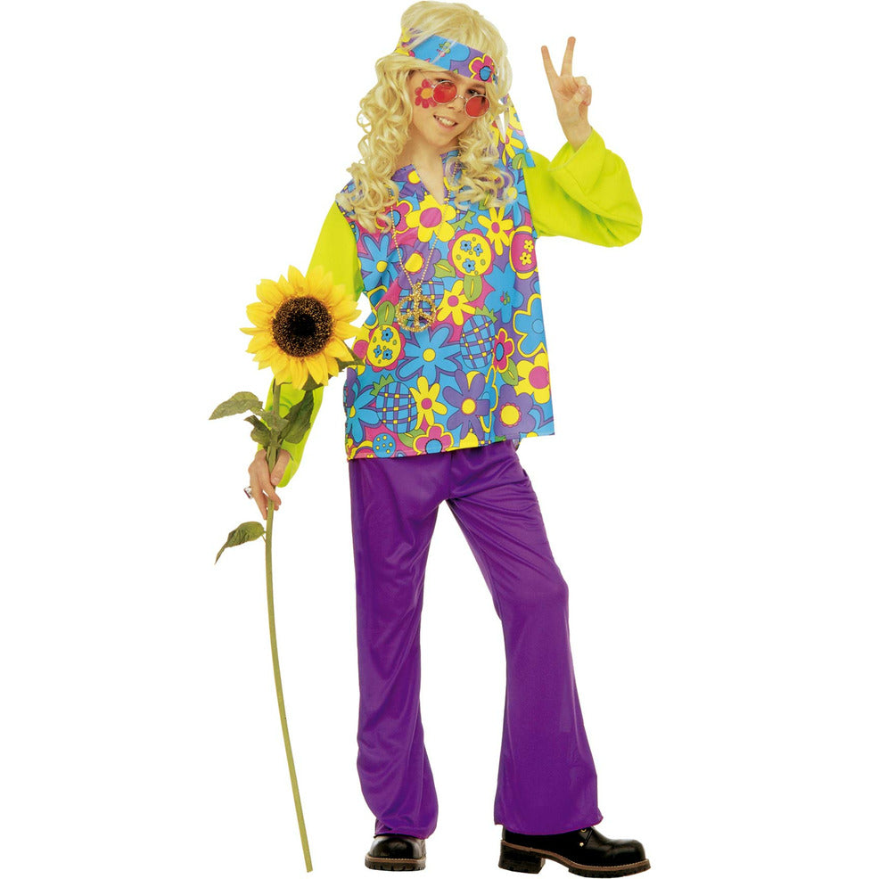 Disfraz de Hippie Retro para niño | Don Disfraz