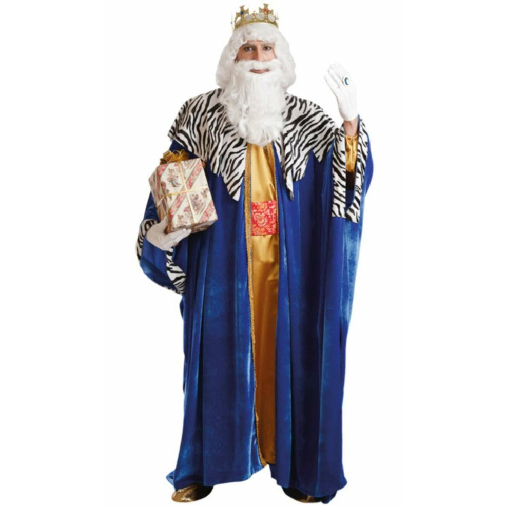 Disfraz Rey Mago Melchor Cebra adulto | Don Disfraz