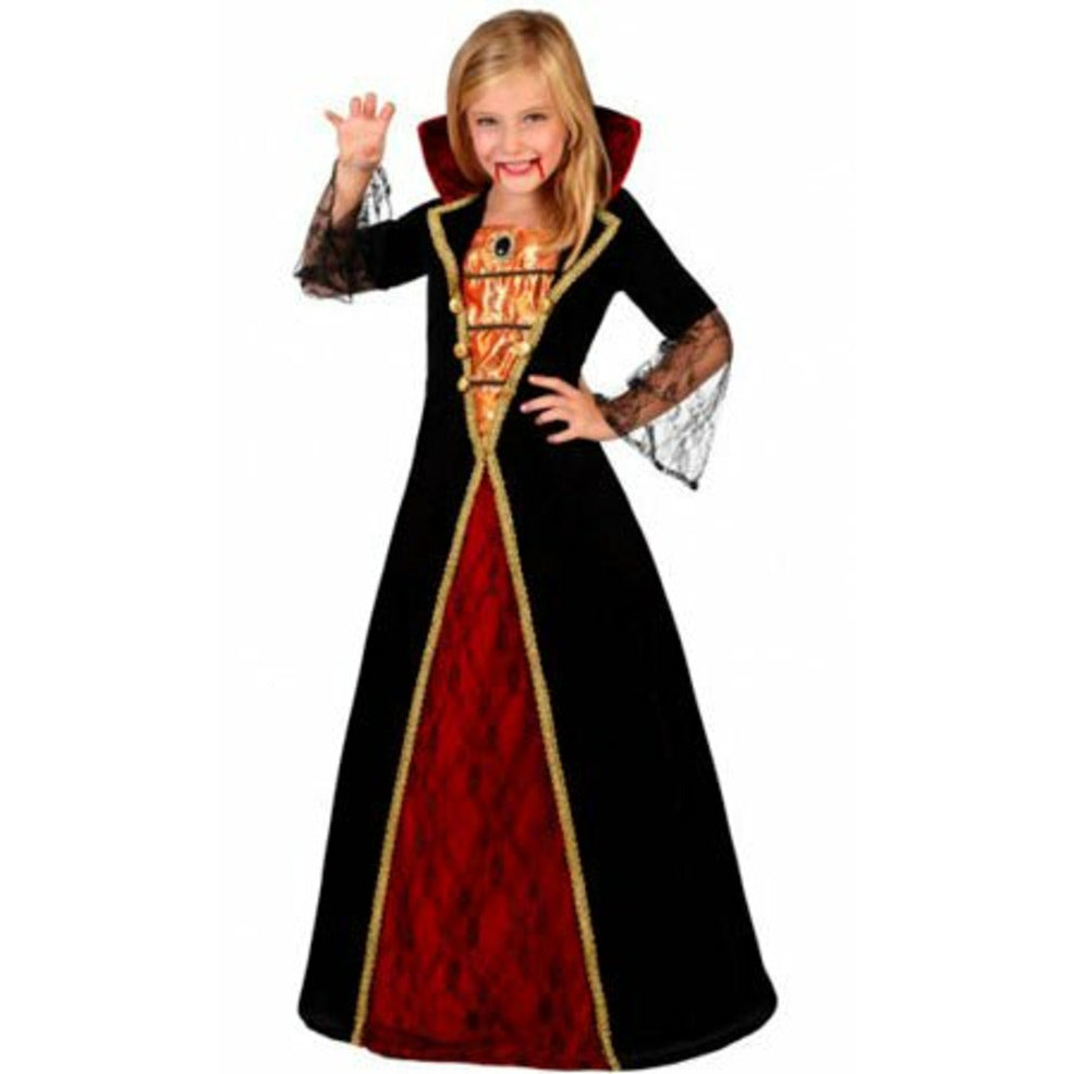 Disfraz de Vampiresa Elegante para niña | Don Disfraz