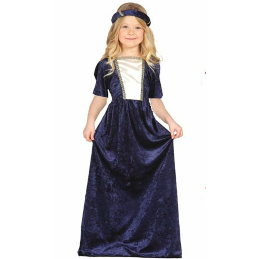 Disfraz de Dama Medieval para niña | Don Disfraz