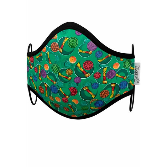 Pack 2 Mascarillas de Tela Dragón Ball™II infantil | Don Disfraz