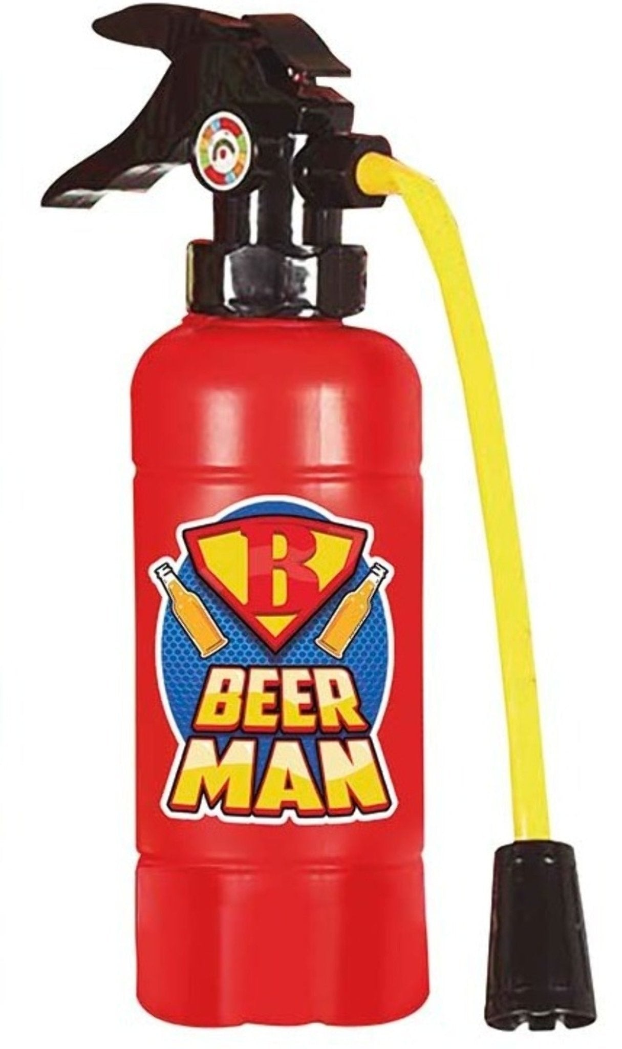 Feuerlöscher für Beerman Drink für Mottopartys
