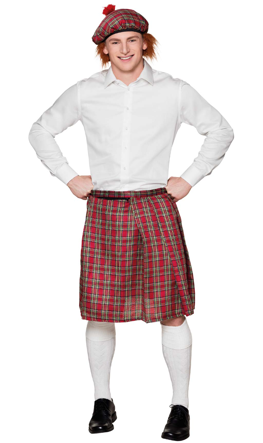 Schotten Kilt rot