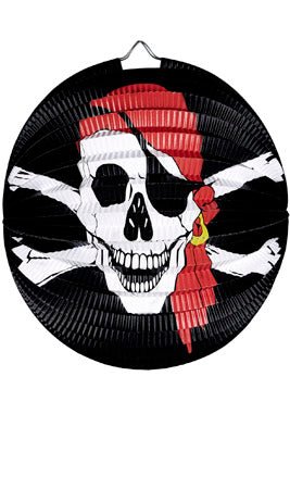 Lampion Pirat Totenkopf
