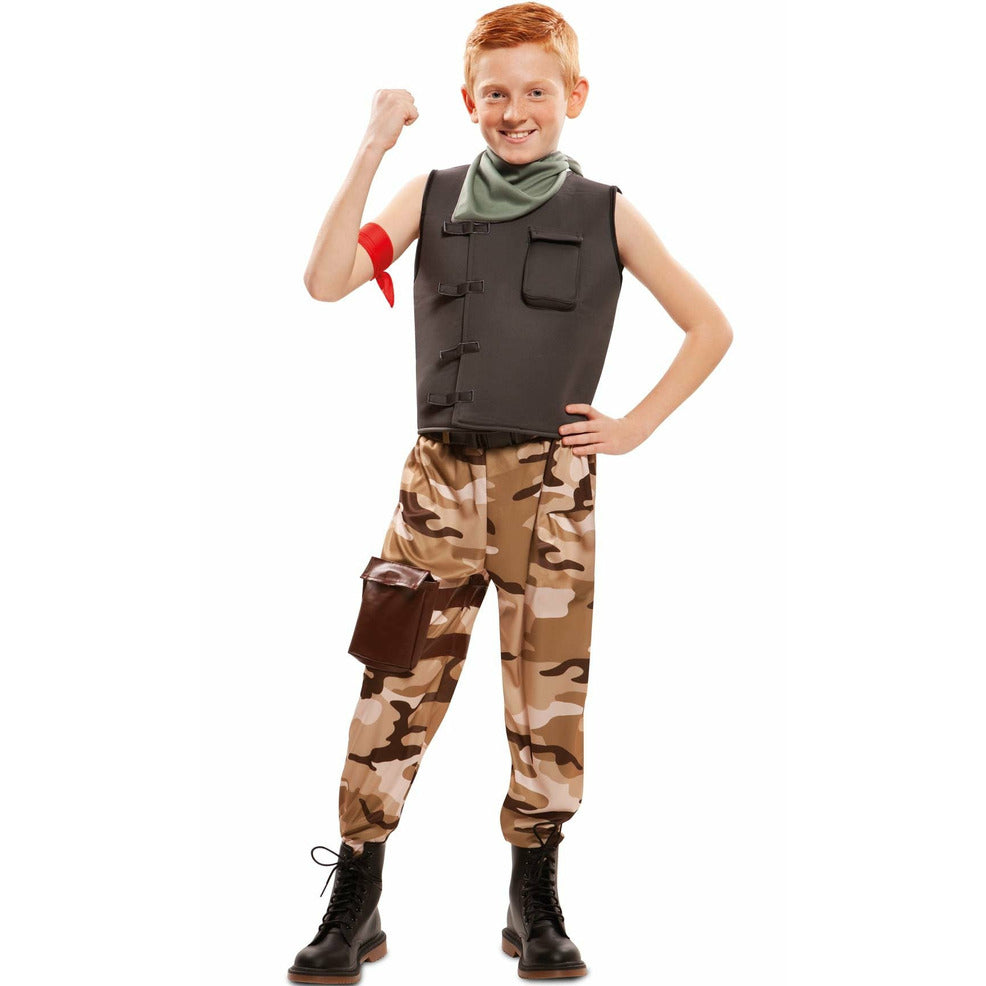 Disfraz de Militar Fortnite para niño | Don Disfraz