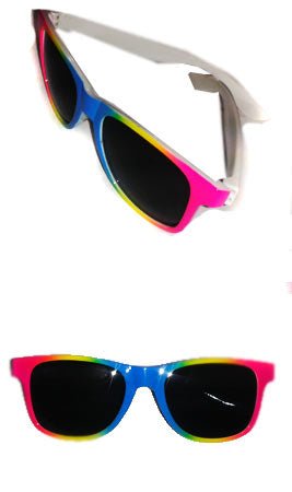 Regenbogen-Brille