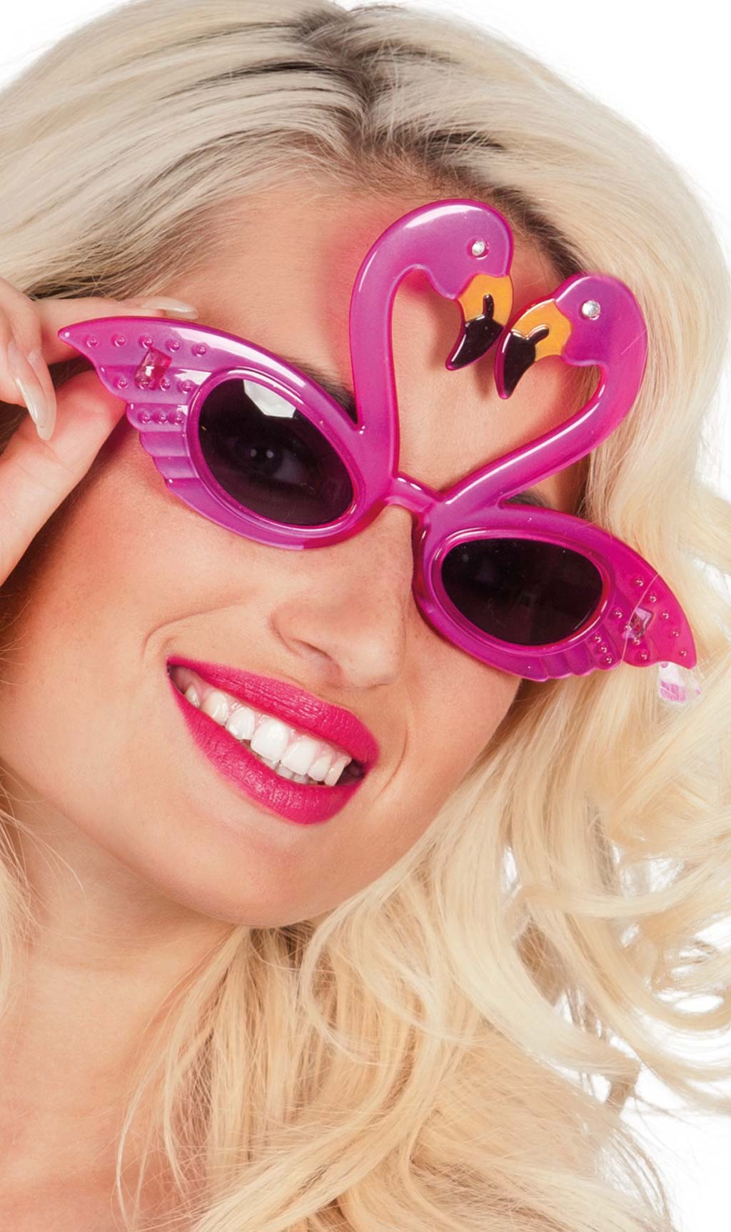 Flamingo Brille Rosa