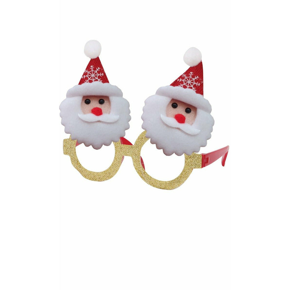 Gafas de Papá Noel Doradas | Don Disfraz