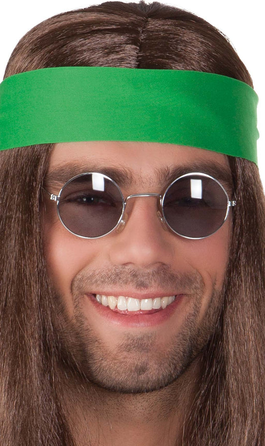 Runde Brille Schwarz